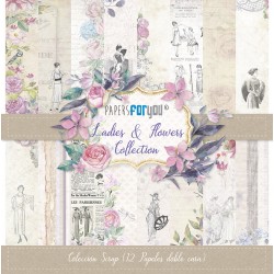 Ladies & Flowers Papers For...