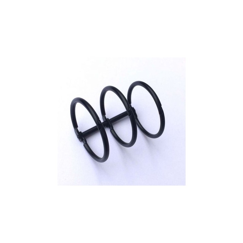 FDSAN15ARGENT : RELIURE 3 ANNEAUX 15 MM ARGE fee du scrap
