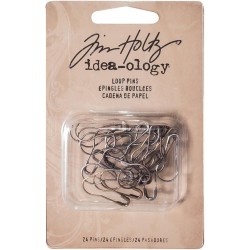 Tim Holtz Loop Pins...