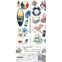 Mix set papier Emerald...
